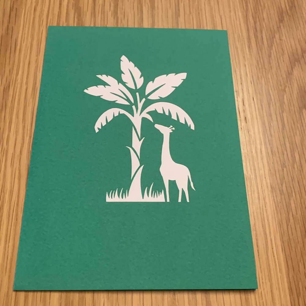 Lovepop Jungle Animals Pop Up Greeting Card - Classic Version - Picture 4 of 5